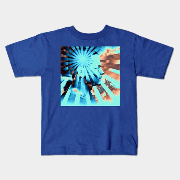 Vivid mind. Modern art Kids T-Shirt by rolffimages